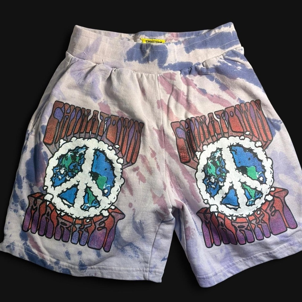 chinatown Market tie-dye shorts